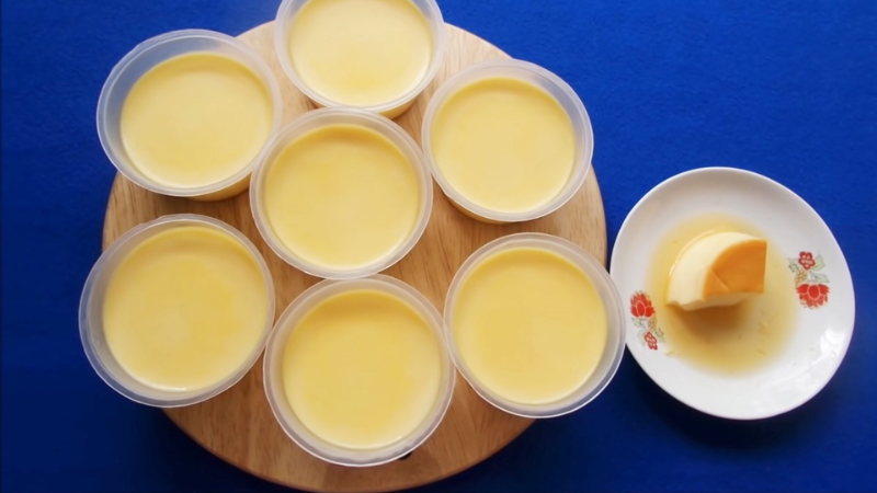 cách làm bánh flan đơn giản