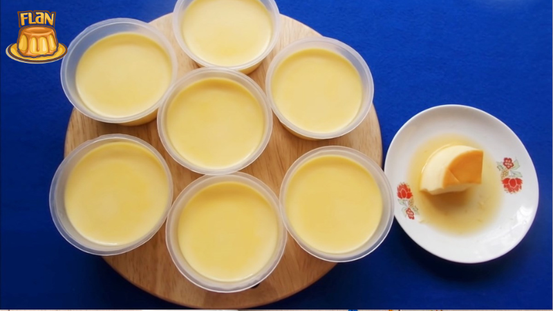 cách làm bánh flan sữa tươi