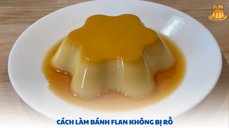 cách làm bánh flan không bị rỗ