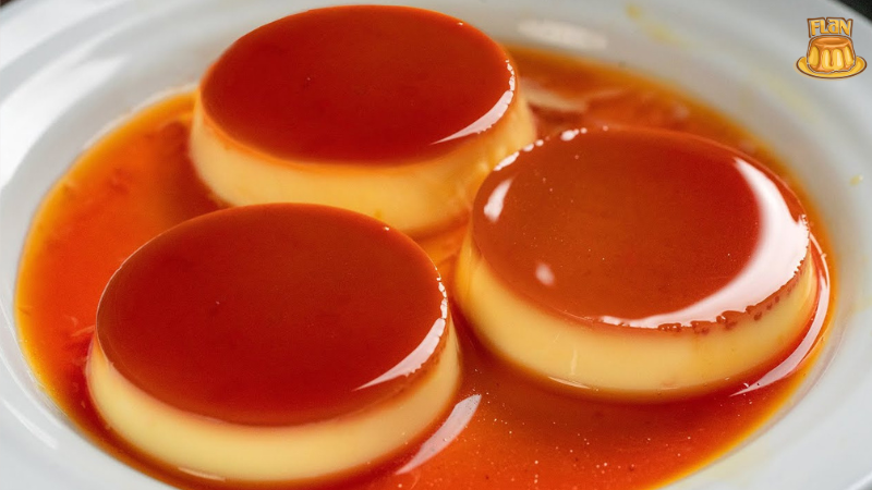 cách làm bánh flan không bị rỗ