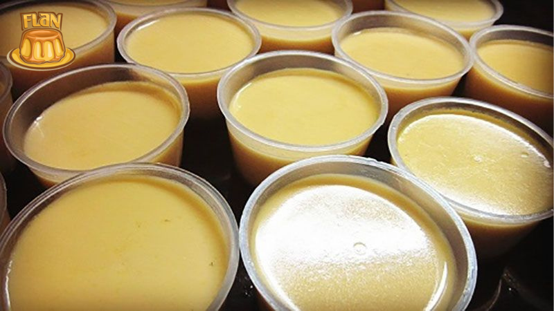 cách làm bánh flan sữa đặc và sữa tươi