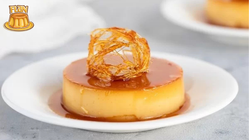 cách làm bánh flan với 4 quả trứng gà