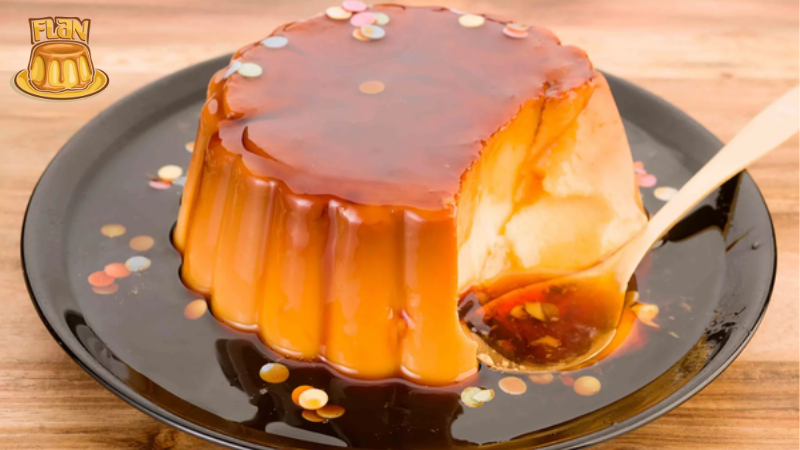 cách làm bánh flan với 4 quả trứng gà