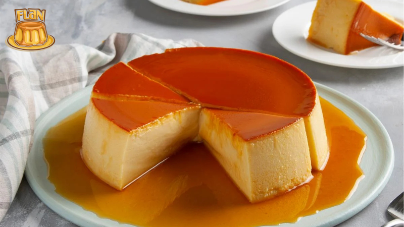 cách làm bánh flan với 3 quả trứng